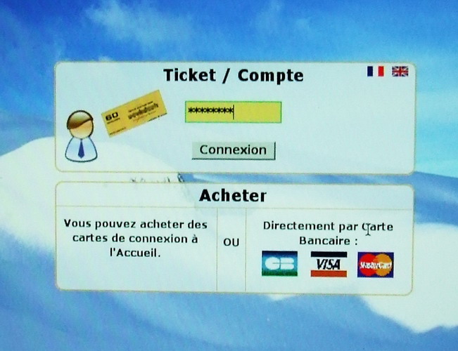 Identification/achat de ticket